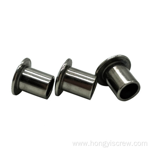 Flat Head Semi Tubular Rivet Hollow End Rivet